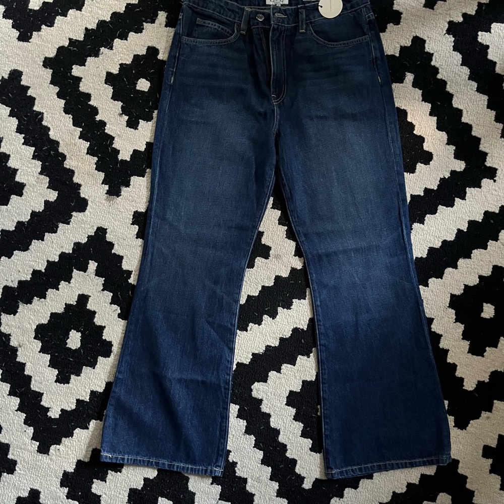 Eve Dark Blue Flare Jeans